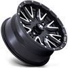 MSA M49 Creed Machined Black Wheel - 