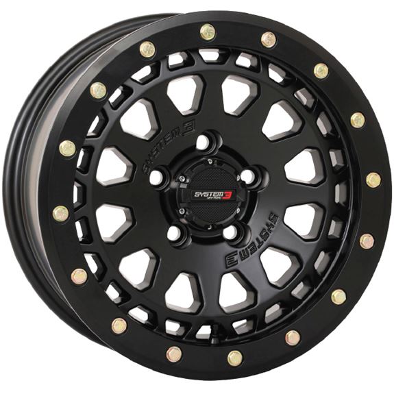 System 3 SB6 Black 5-Lug Wheel